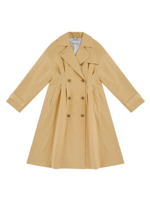 Hour Glass Silhouette Trench Coat