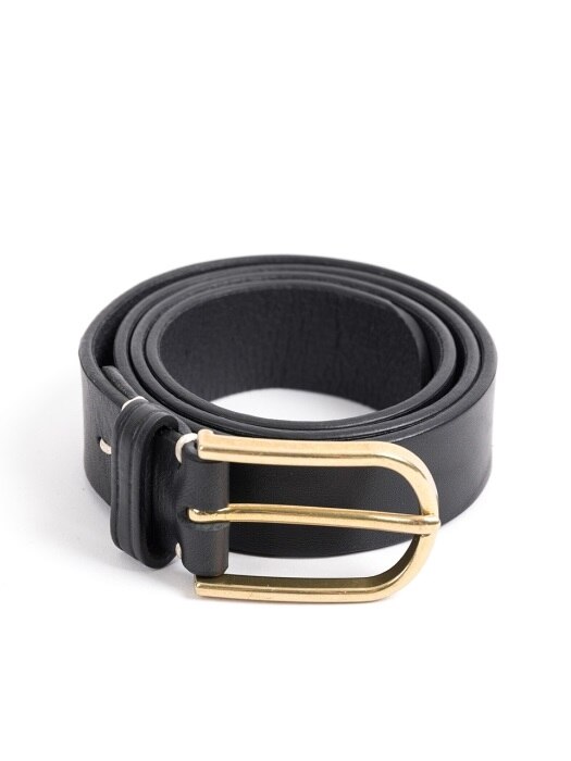 CLASSIC LEATHER BELT (black)