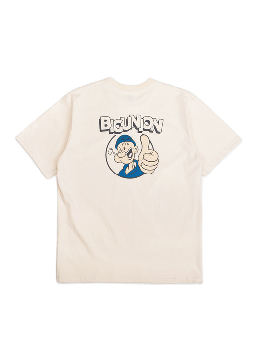 Popeye BU T-Shirts / 2 COLOR