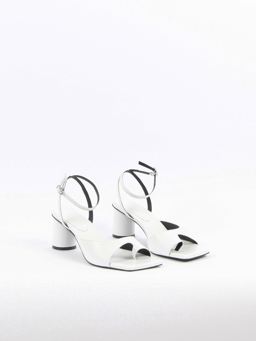 Aveline Sandals Leather White