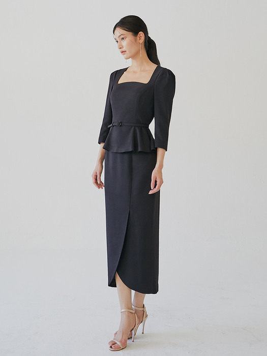 OLGA Tulip skirt (Black)