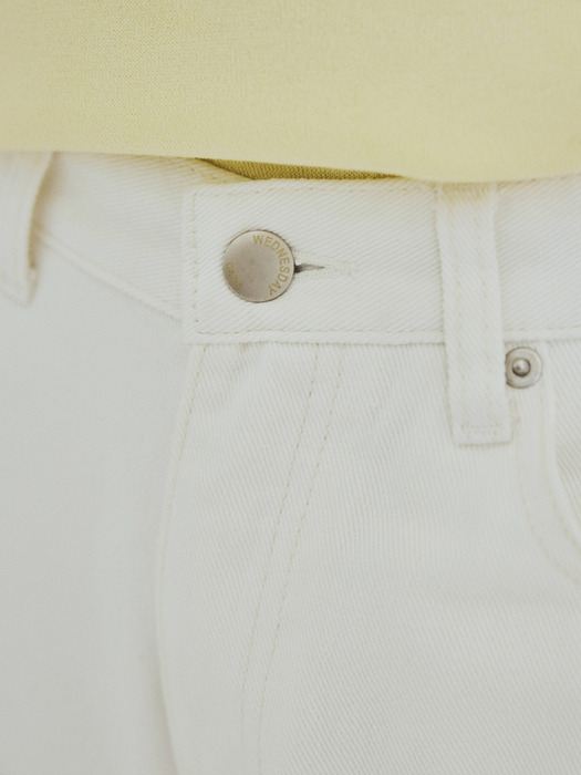 W/Twill Semi Wide Cotton Pants(3color)