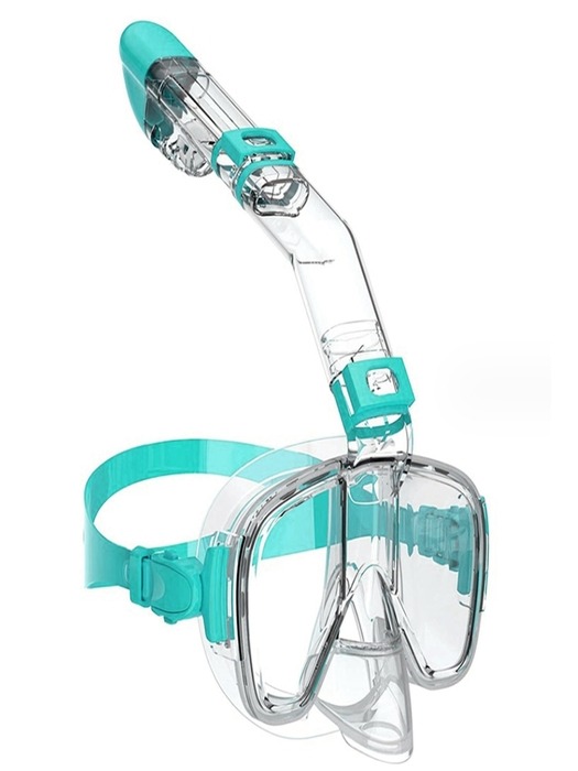베런 프리다이브 스노쿨링 마스크 숨쉬기편한 일체형 스노클링 장비 프리다이빙 물안경 세트
