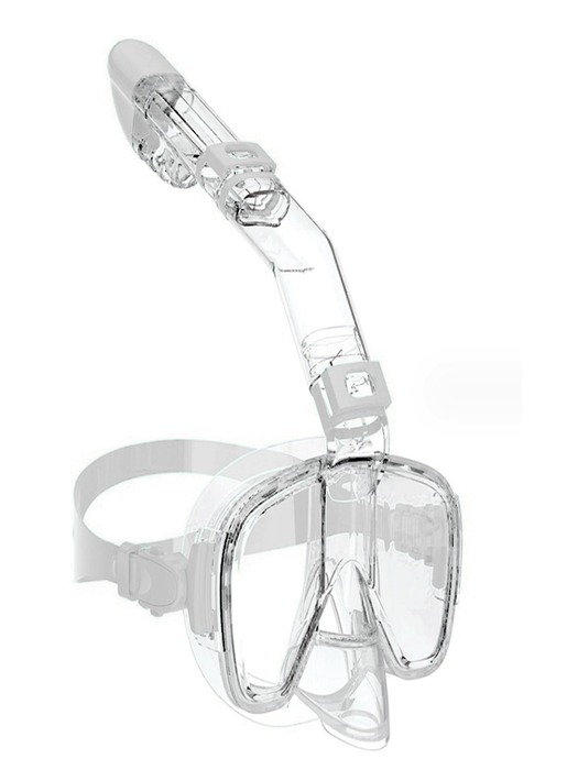 베런 프리다이브 스노쿨링 마스크 숨쉬기편한 일체형 스노클링 장비 프리다이빙 물안경 세트