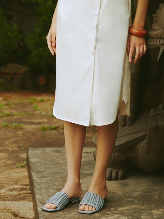[EXCLUSIVE]PUFF SLEEVE DRESS (ivory)