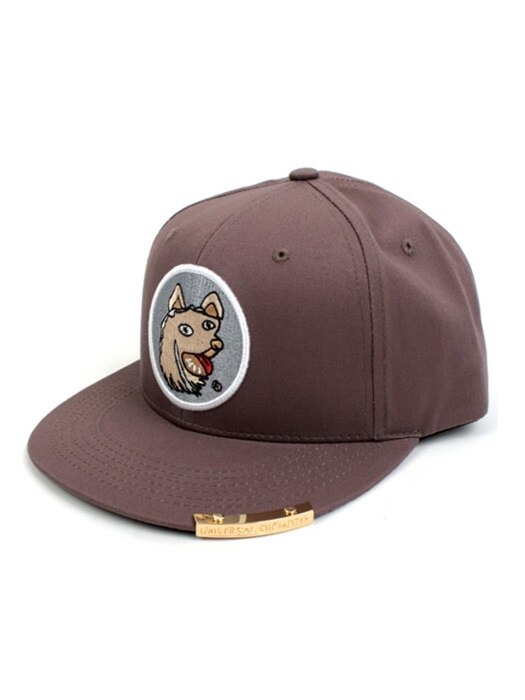 Crazy Dog Snapback Cap(Gray/White) 크레이지도그스냅백