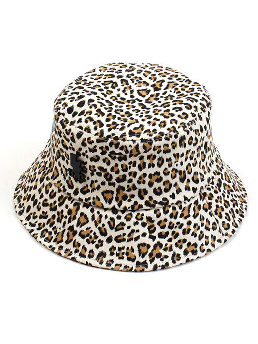 BKTH Leopard Ivory Bucket Hat 버킷햇