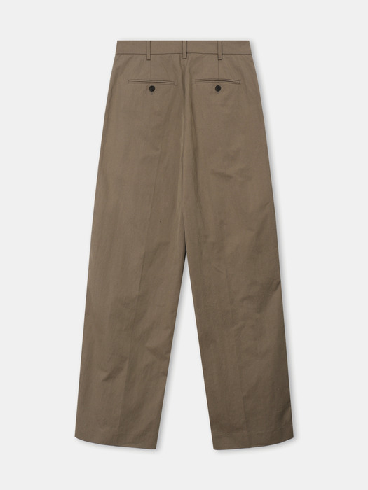 CREVICE TROUSERS-CAMEL