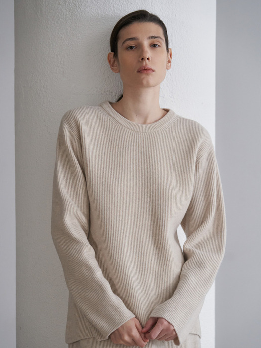 AGNES SWEATER (OYSTER)