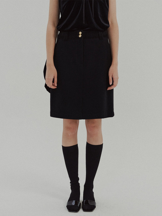 Dijon Wool Skirt