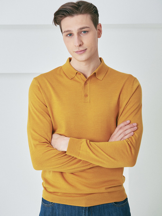 [100% WOOL] Shirt longsleeve pullover_Mango