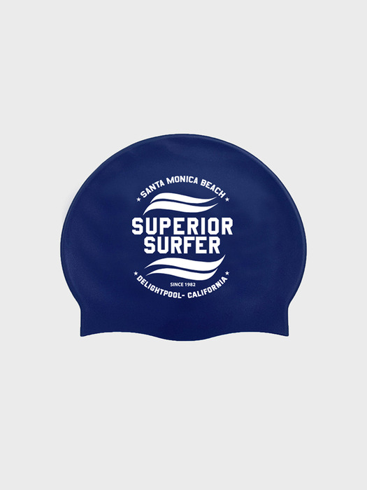 Superior Surfer Swim Cap - Navy