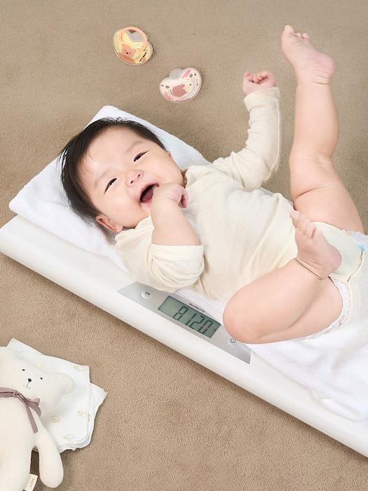 오아 아기 신생아 체중계 디지털 전자 유아 몸무게 체중계 신장 측정