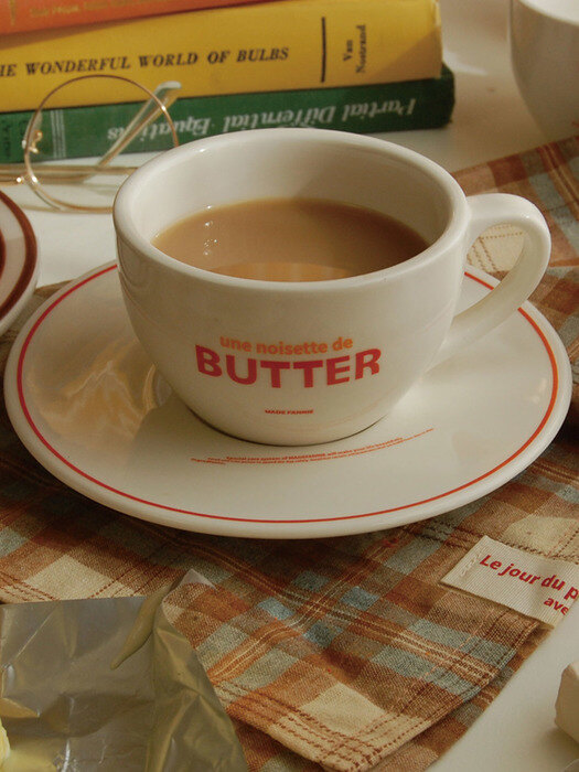 BUTTER coffee cup 버터 커피잔 세트