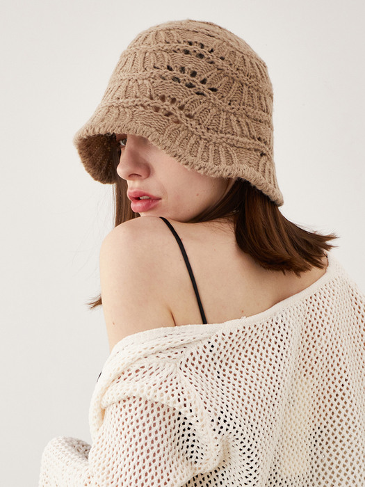 Shell Knit Bucket Hat (5 Colors)