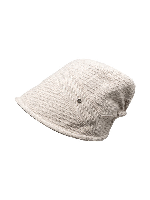 Bonnet Line Hat  - Ivory