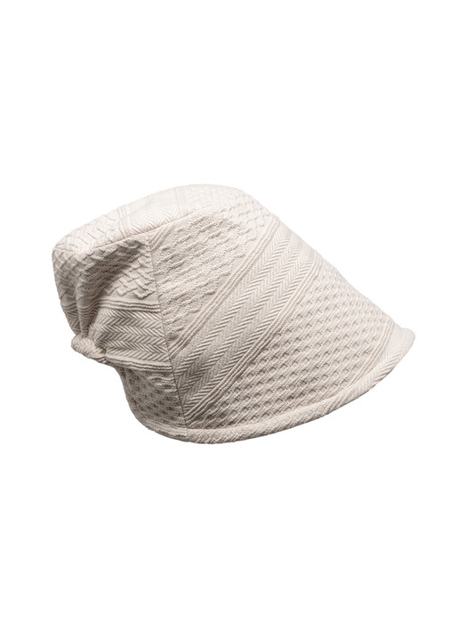 Bonnet Line Hat  - Ivory