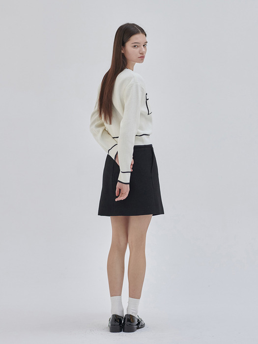24SN tweed mini skirt [2colors]