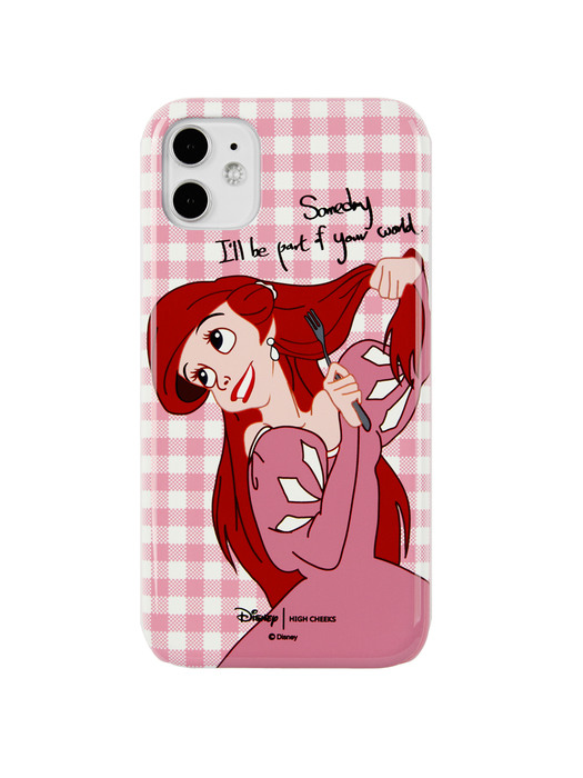 Pink Ariel Phone Case