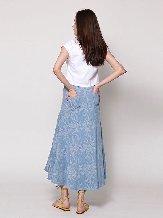 April Skirt _ Light Blue