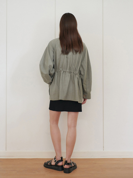 24N summer linen field jacket [KA]
