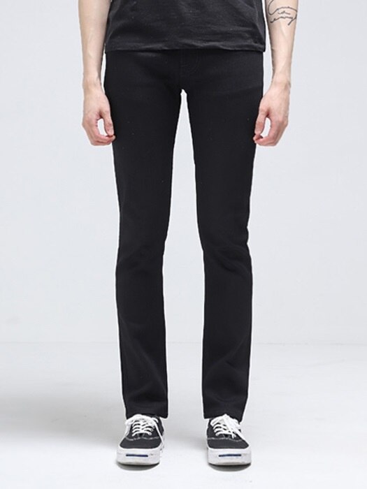Thin Finn Dry Blk Comf Selvage 112139