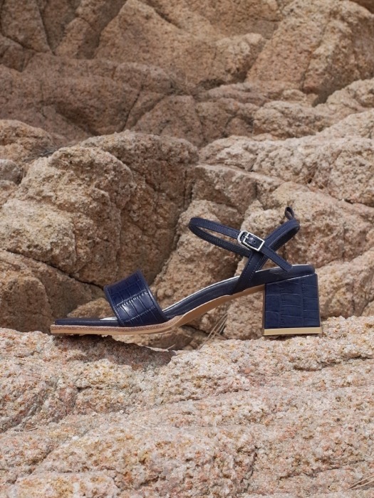 Classic ankle strap Navy