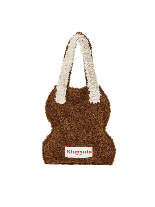 NEW shearling HORY - CHOCO BROWN & LIGHT BEIGE