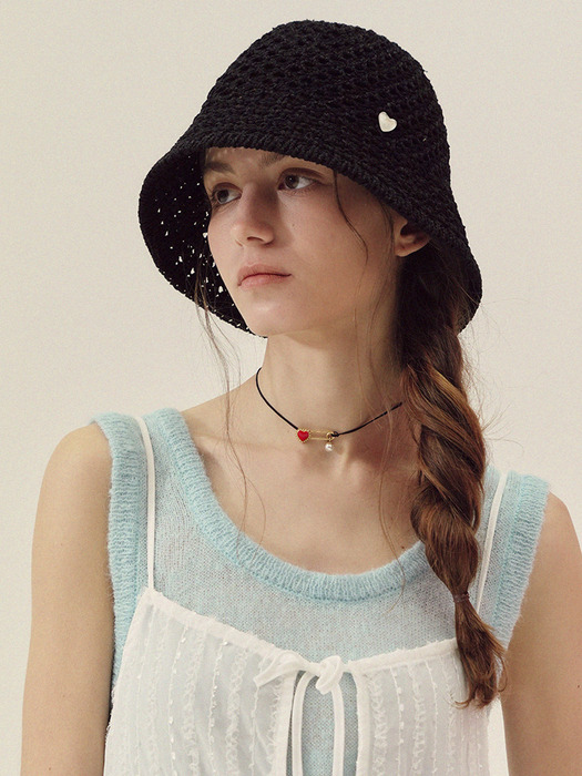 Mellow crochet bucket hat_6color