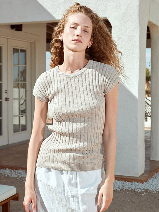 Marlowe seamless knit-top