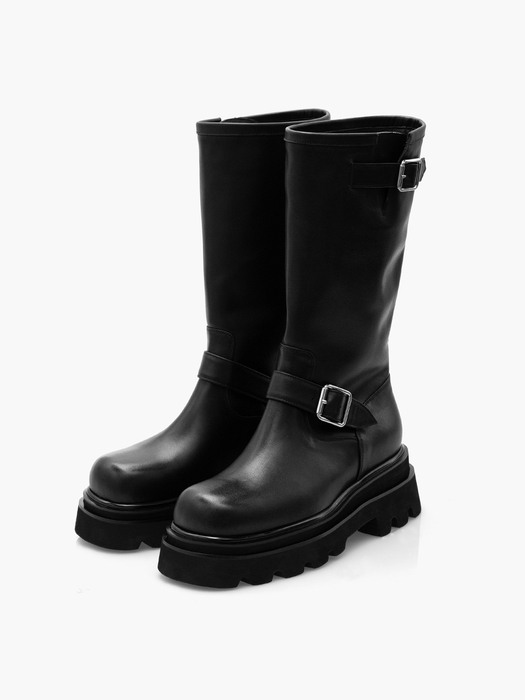 Mila engineer boots (Black)