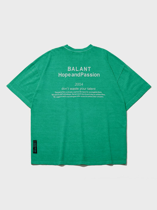 Pigment Hope and Passion Tshirt - Green