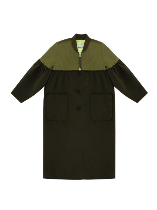 Attached MA-1 Coat (Khaki)