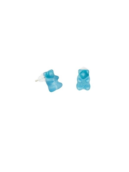 JELLY BEAR EARRINGS (BLUE)