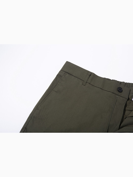 LOOSE TAPERED LINEN PANTS_BROWN