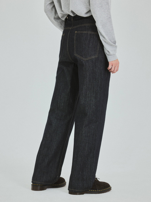 W/Non-fade Selvedge Denim Pants(2color)