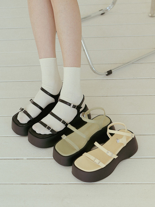 csy554 platform strap sandals _ 3colors