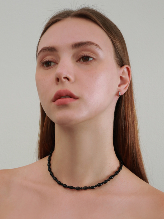 oval onyx necklace