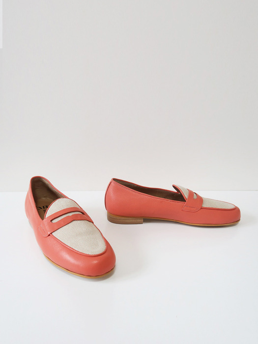 NO. Anne Penny Loafer_PINK