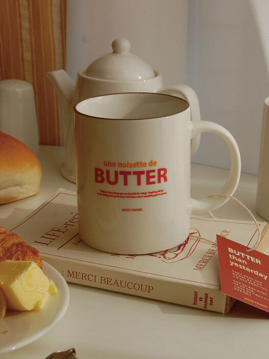 BUTTER mug  버터 머그컵