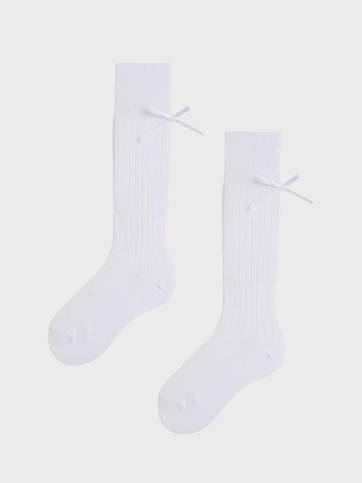 ribbon tie socks (3colors)