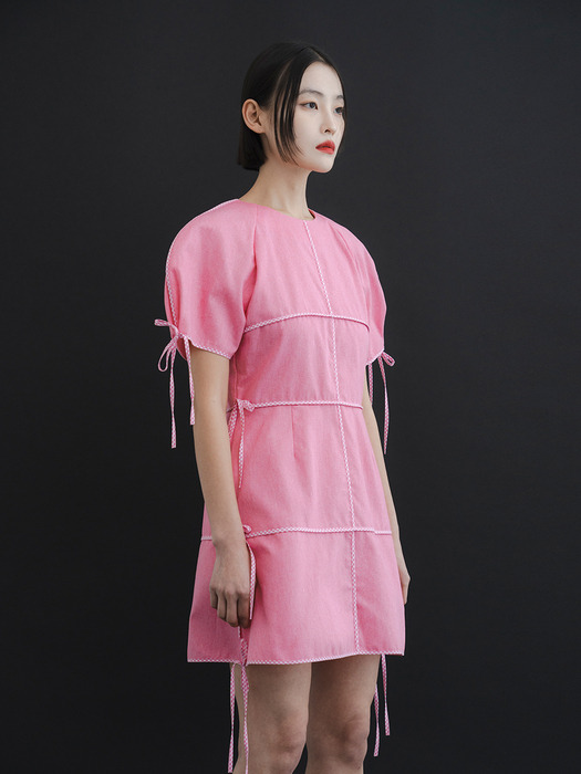 JOY Mini Dress-Pink