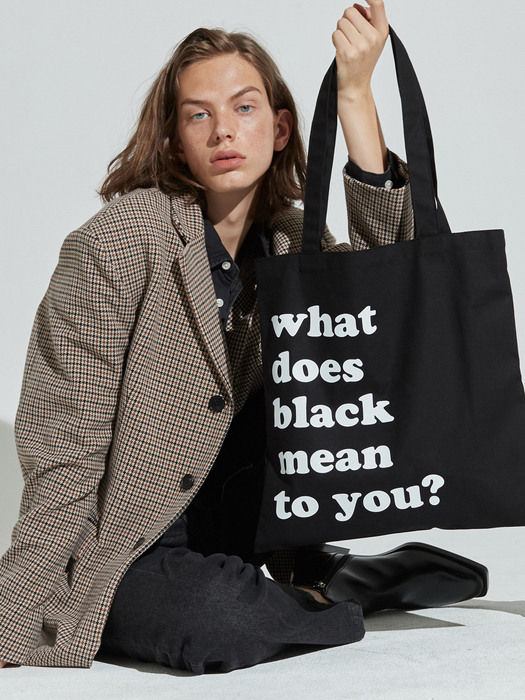 color bag (black)