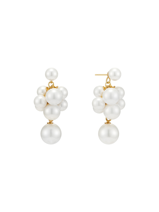 Grape Pearl Earrings_EC1774