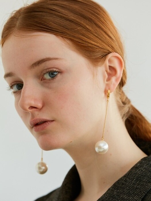 Big Pearl ```````drop``````` Earrings