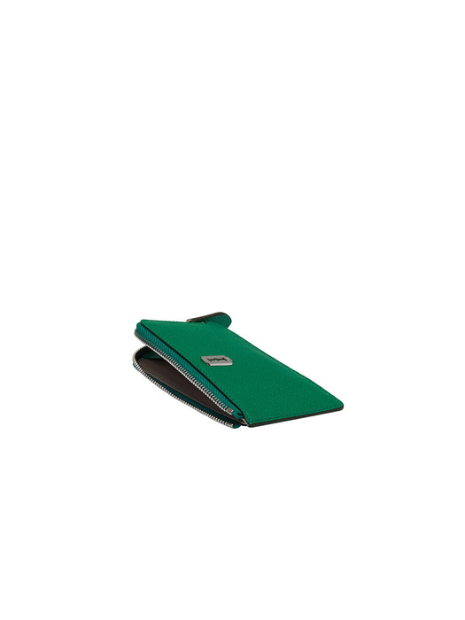 Magpie Zipper Card Wallet (맥파이 지퍼 카드지갑) Green