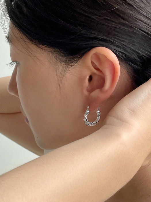 [silver925] twinkle ring earring