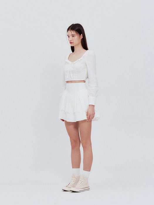 Irene skirt (Ivory)