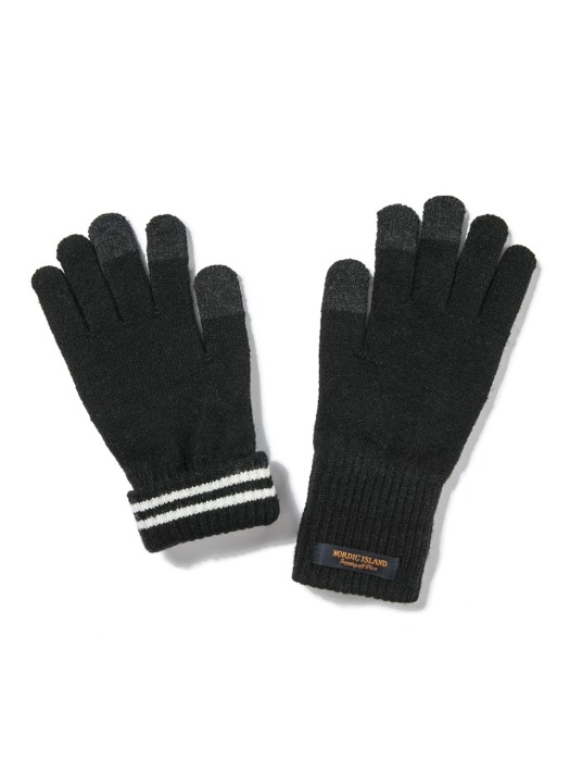 Long-Touch Gloves - Black