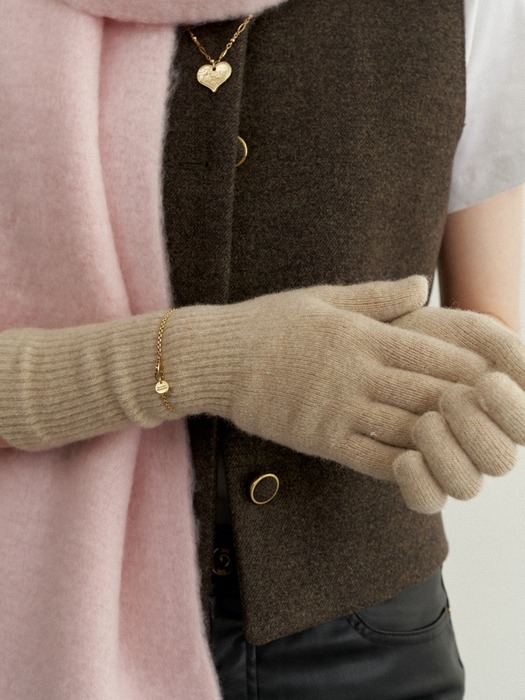 Basic Long Wool Glove